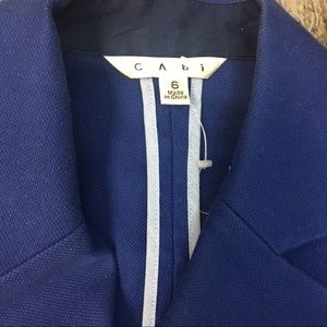 🔥cAbi Brilliant Blue Tailored Jacket- SZ 6